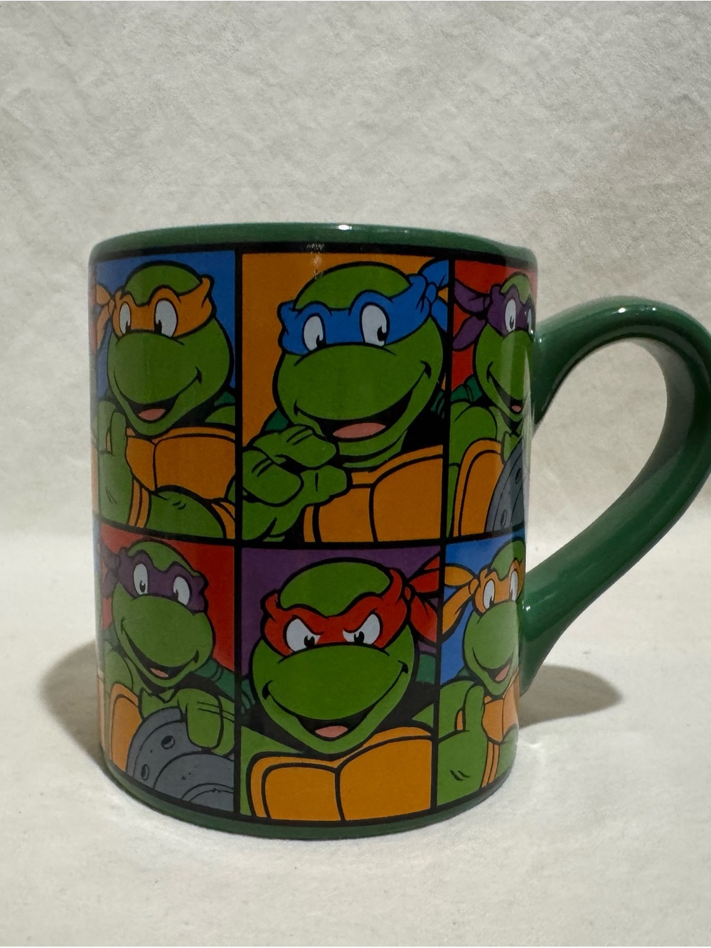 Green Ceramic Mug - Licensed Teenage Mutant Ninja Turtles